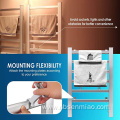 Towel Drying Rack with 6 Bars Aluminum Frame